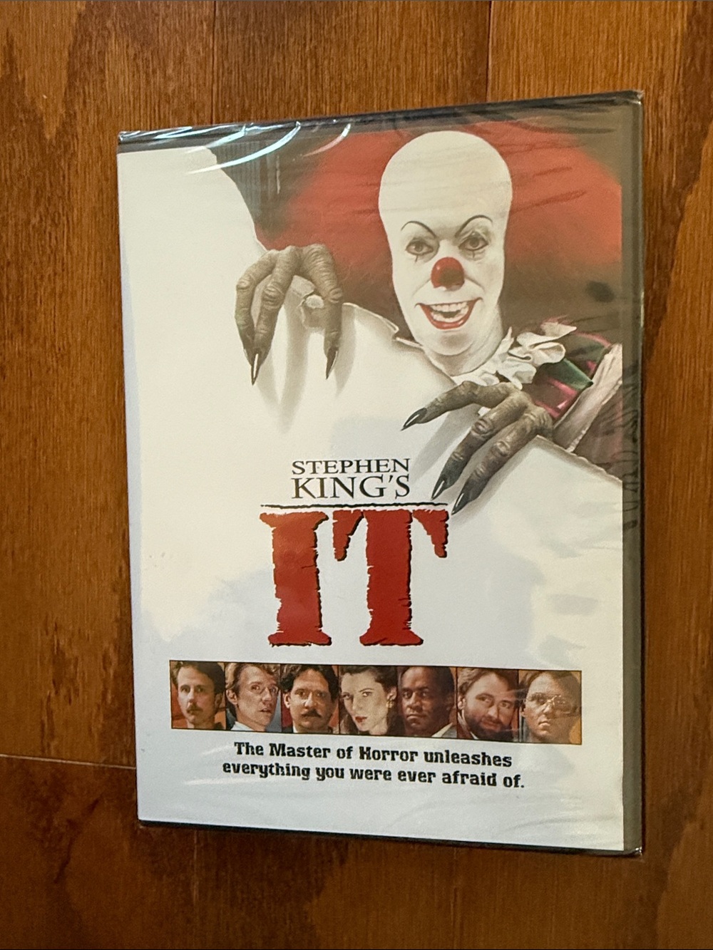 Stephen King’s It (1990) DVD Tim Curry Pennywise Factory Sealed